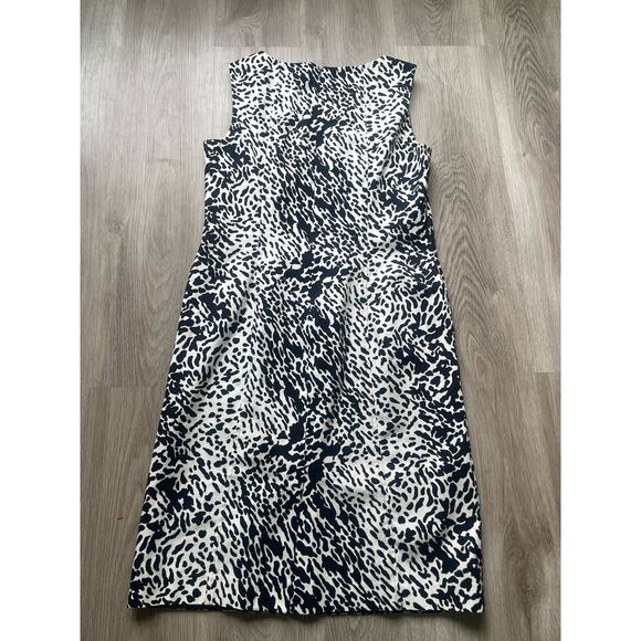 Talbots Leopard Print Dress, Petite size 8P, sleeveless - Picture 9 of 9